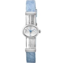 Milus Women's Per005 Persea Blue Alligator Strap Blue Dial Watch Retail:$1,600