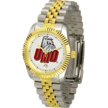 Minnesota Duluth Bulldogs Mens Steel Executive Watch