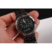 Modern SPORT Style QUARTZ Movement Analog - DIGITAL Wrist Watch