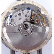 Movado Automatic - 380 - Complete Running Watch Movement - Sold For Parts