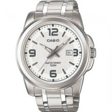 Mtp-1314d-7new Mens Casio Quartz Dress Stainless 50m Water Resistant Watch