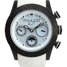 Mulco Gent's & Women's Case Black Leather Watch Mw5-1962-018