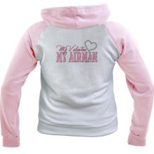 My Valentine My Airman Womens sweatshirt