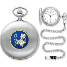 Navy Midshipmen NCAA Silver Pocket Watch ...