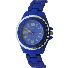 Neon T Women's Quartz Watch With Blue Dial Analogue Display And Blue Bracelet Ne46/A