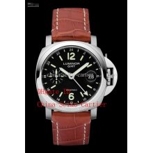 New Luminor Gmt Automatic Pam00244 Pam244 Pam 244 Box Luxury Mens Wa