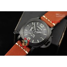 New Style Luminor Gmt Pam 8 Days Luxury Watch Valjoux 7750 Automatic