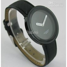 New Trend Black Style Lady Girls Quartz Wrist Watch