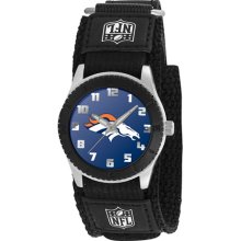 NFL Denver Broncos Rookie Black Sports Watch