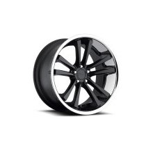 Niche Wheels Niche Concourse Matte Black w/ Stainless Steel Lip 22 in.