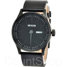 Nixon Sentry Leather A105 All Black