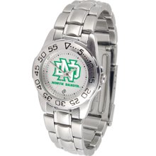 North Dakota Fighting Sioux Sport Steel Band-Ladies Watch