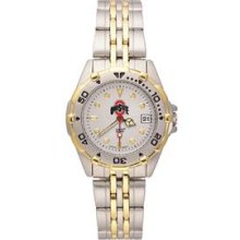 Ohio State Buckeyes Ladies Stainless Steel All Star Watch