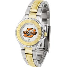 Oklahoma State Cowboys Competitor Two Tone Watch