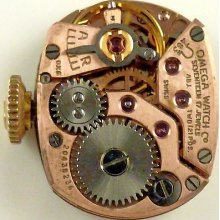 Omega Caliber 483 Mechanical Complete Running Movement -sold 4 Parts/ Repair