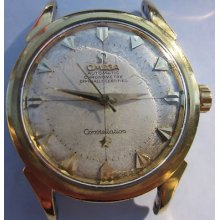 Omega Constellation Circa 1955 Automatic Gold & Steel Menâ€™s Watch- Serviced