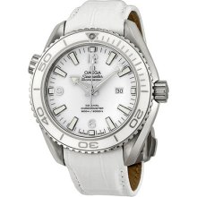 Omega Seamaster Planet Ocean Automatic White Dial Stainless Steel Mens Watch