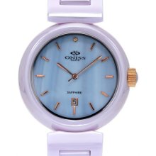 ONISS ON7703-LRG/LV Swiss Movement Ladies Watch