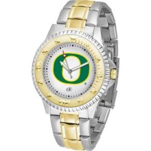 Oregon Ducks UO Mens Stainless 23Kt Watch