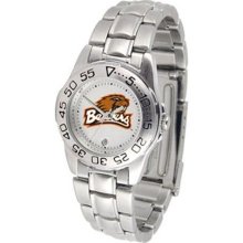 Oregon State Beavers Ladies Stainless Steel Wristwatch