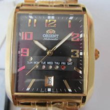 Orient Japan Men's Automatic 21 Jewels All Stainless S Gold Original Edition