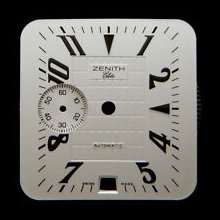 Original Zenith Elite Automatic Square Silver Dial
