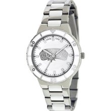 Orlando Magic Nba Pearl Ladies Watch - Alloy Case/white Bezel - Beads