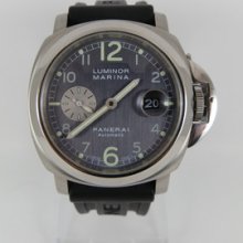 Panerai Luminor Marina Automatic Pam 86 Series E With Rare Cobalt Dial Op6553