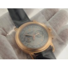 Patek Philippe 18k Rose Gold 5070R Chronograph UNWORN SEALED.