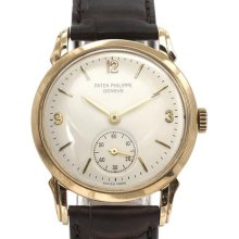 Patek Philippe Geneve Calatrava 18K Gold Menâ€™s Watch