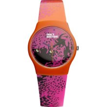 Paul's Boutique Women's Quartz Watch With Multicolour Dial Analogue Display And Multicolour Plastic Or Pu Strap Pa016orpk