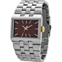 Penguin Unisex Bogey Analog Stainless Watch - Silver Bracelet - Black Dial - OP-3007SL