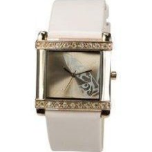 Playboy Pink Leather Strap Ladies Designer Fashion Watch Pb0264rs