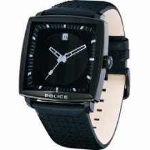 Police Patrol-x Black Gents Watch Pl-12077jsb/02 - Rrp Â£135 -