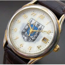 Poljot 2614.2h Ukraine Tryzub Vintage Russian Ukrainian Mechanical Mens Watch