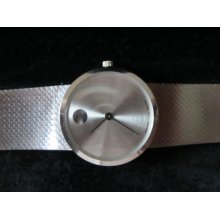 Pre-owned Rare Movado Zenith,72g Of 18k Solid White Gold And Very Thin Movement