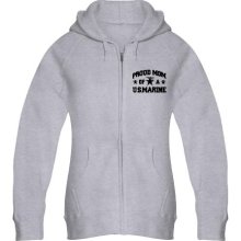 Proud Mom Of A U.S.Marine Womens hoodie