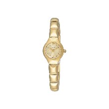Pulsar by Seiko PPH538 Ladies Watch Gold Tone Stainless Steel Champagn