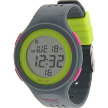 PUMA Unisex PU911011003 FAAS Grey Digital Watch