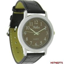 Quality Reflex Classic Quartz Gents Men's Wrist Strap Watch Fashion 7b02