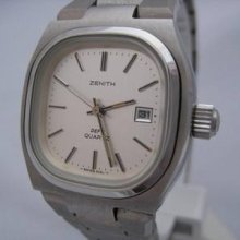 Quartz Rare Swiss Made Zenith Watch 1980's
