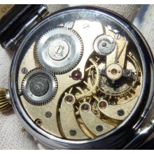 Rare Antique Longines Chronometer Pocket Watch Style Wristwatch C1900