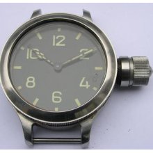 Rare +++vintage Ussr Military Navy Diving Men's Wrist Watch Ussr 1950's
