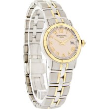 Raymond Weil Parsifal Ladies Ivory Two Tone Swiss Quartz Watch 9440-stg-00808