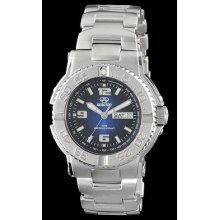 Reactor Watch Critical Mass - Blue Dial W/ Stainless Steel Bracelet 74603