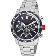 Red Line Cruiser Men's Chronograph Rrp $600 Mineral Glass Watch 60007