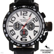 Reef SM051LBK/WH Men's Stainless Steel Watch ...