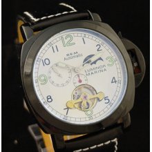 Rem Automatic Luminor Marina Moon Phase Wrist Watch
