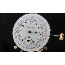 Repeater Movement & Chronograph National Watch Co. Chaux-de-fonds, Pocket Watch