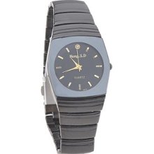 Rhinestone Decoration Vogue Quartz Wrist Watch Stainless Steel Band Ma